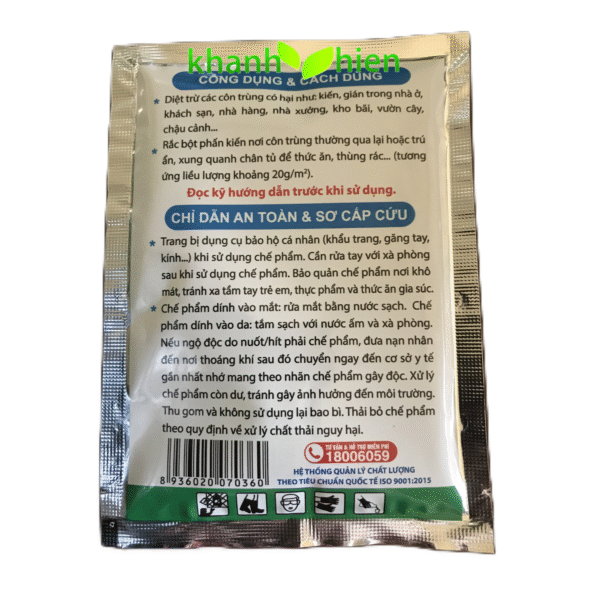 Bột Phấn Kiến Vipesco *200 - Gói - Ảnh 2