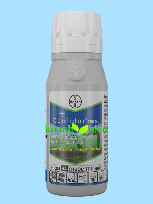 Thuốc trừ sâu CONFIDOR 100SL – thuốc trừ sâu đặc trị các loại côn trùng chích hút.