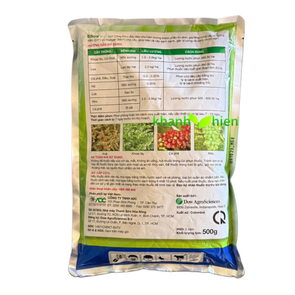 DITHANE M45 Xanh 80WP - Gói - Ảnh 3