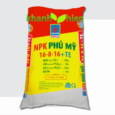NPK 16.8.16 +TE PHÚ MỸ - Bao