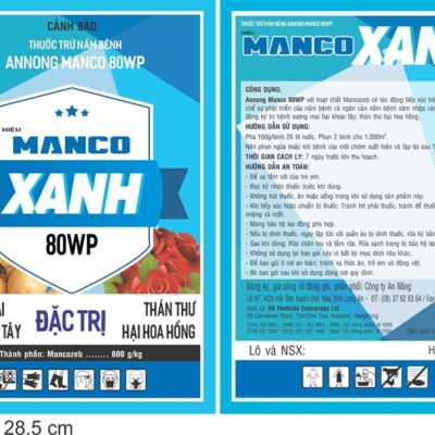 MANCO 80WP XANH *20 - Gói